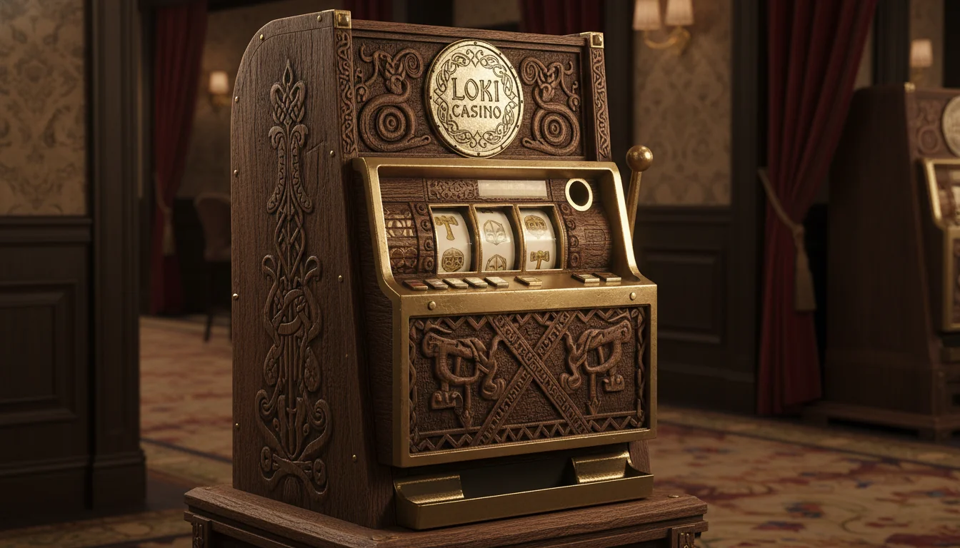 Loki Casino's homepage view